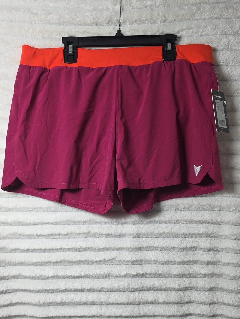 0504 Korsa Women's Athletic Shorts with Built In Underwear